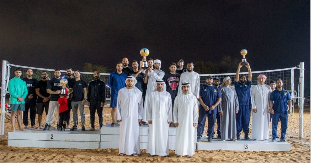 ختام بطولتي الطائرة وشد الحبل بشرطة رأس الخيمة