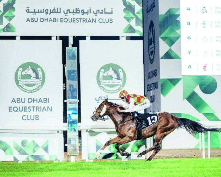 «طارق» و«فاجالامي» يتألقان في ختام موسم مضمار أبوظبي