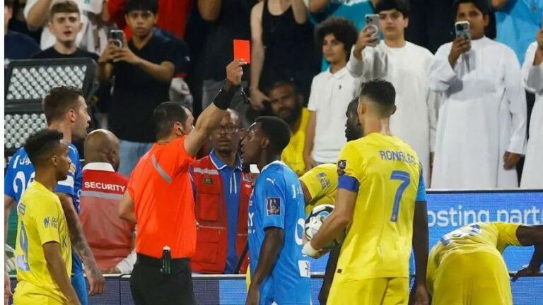 الاتحاد السعودي ينتظر إفادة رونالدو عن حمراء السوبر