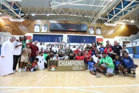 شباب الأهلي بطل دوري السلة للمرة الـ 15