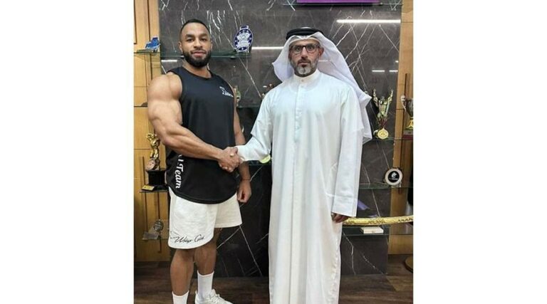 حمد الفلاسي ينضم إلى فريق «الماجد تيم» لبناء الأجسام