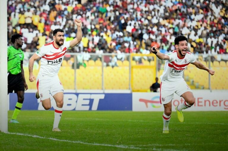 الزمالك إلى نهائي «الكونفدرالية» بثلاثية على دريمز الغاني