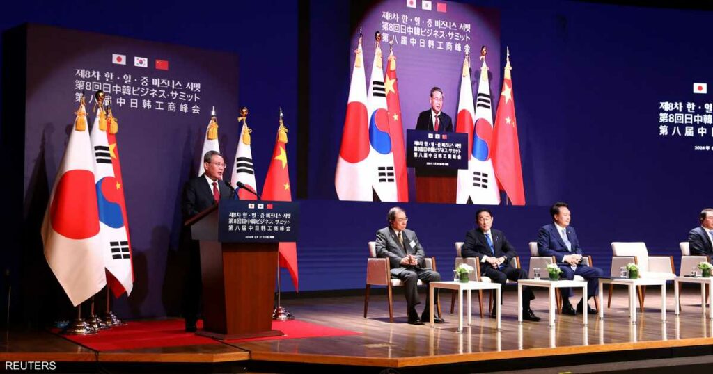 سيول وطوكيو وبكين ستدفع باتجاه اتفاق تجارة حرة ثلاثي