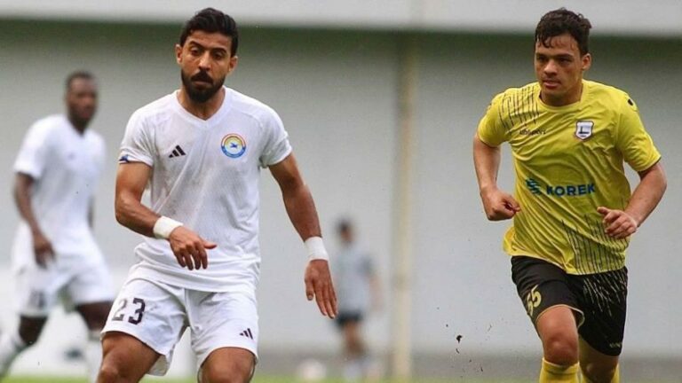 الزوراء يهزم أربيل بـ 9 لاعبين