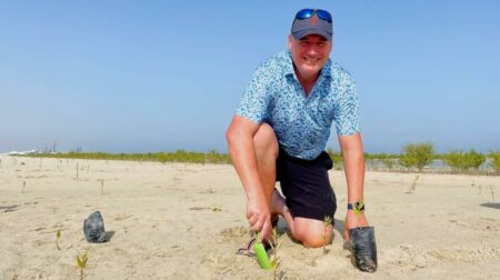 بطولة هيرو دبي ديزرت كلاسيك تستكمل أعمال مبادرة زراعة أشجار القرم