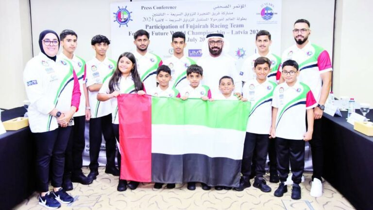 «الفجيرة البحري» يشارك في بطولة العالم لفورمولا المستقبل
