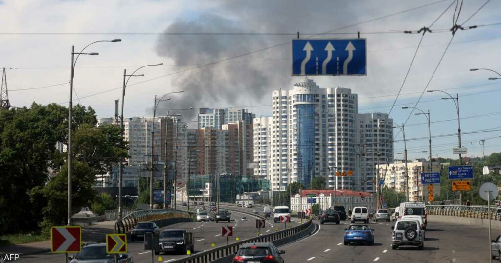 الدفاعات الجوية الأوكرانية تتصدى لهجوم روسي على العاصمة