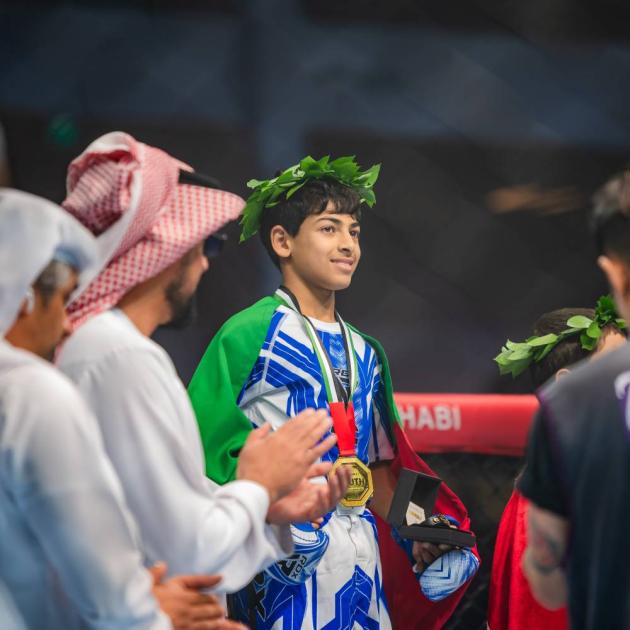 4 ميداليات إماراتية في مونديال الفنون القتالية