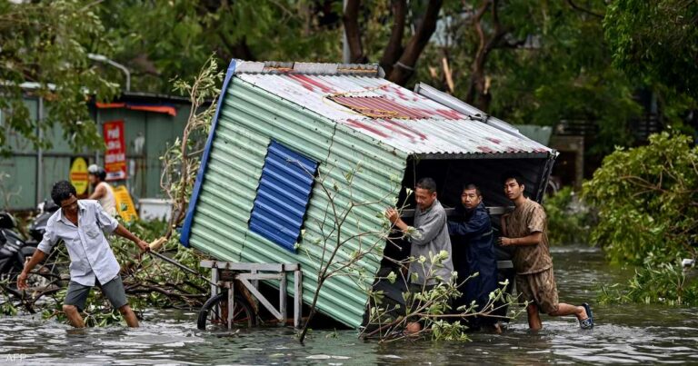 فيتنام.. فوضى في البنية التحتية والمصانع بسبب الإعصار ياغي