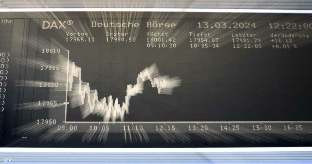أسهم أوروبا تهبط بفعل بضغط من قطاعي الرعاية الصحية والمالي