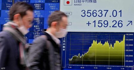 بورصة طوكيو تتكبد خسائر أسبوعية