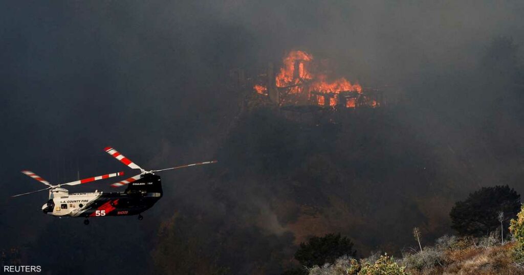 حرائق لوس أنجلوس ضمن الكوارث الأكثر تكلفة في تاريخ أميركا
