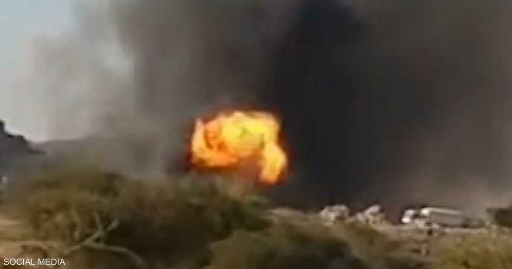 فيديو: انفجار هائل في محطة غاز باليمن يوقع قتلى وجرحى