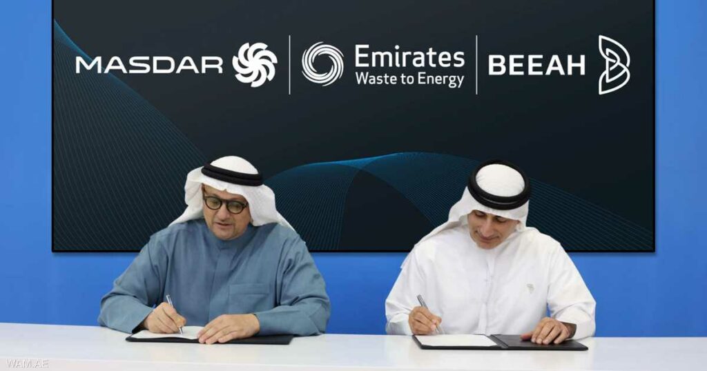 بيئة ومصدر توسعان مشروع محطة الشارقة لتحويل النفايات لطاقة
