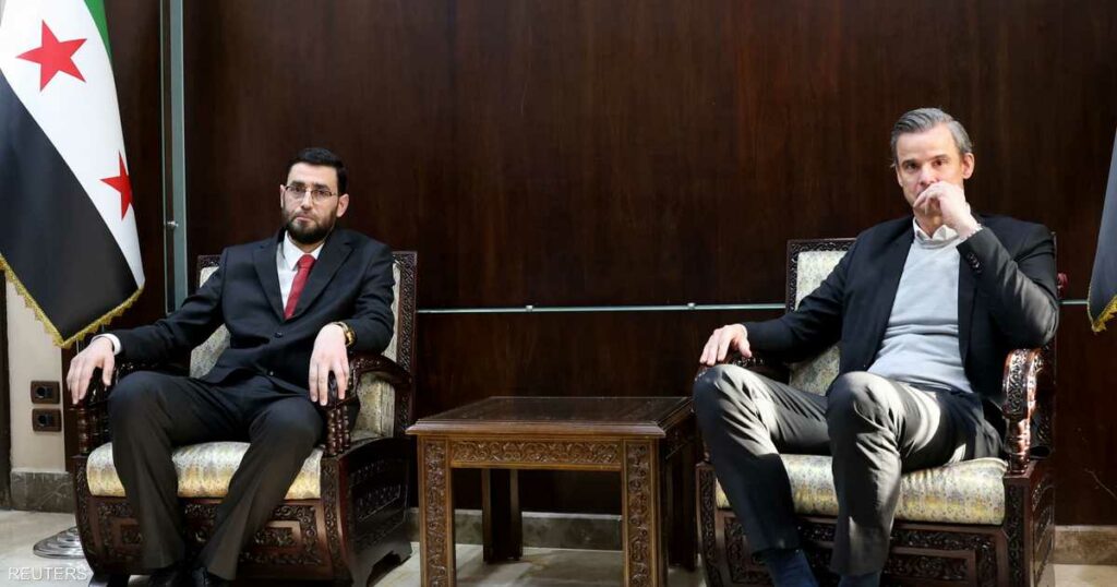 وزير المالية السوري يلتقي القائم بالأعمال الألماني بدمشق