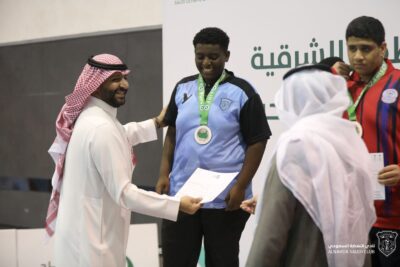 نادي النهضة السعودي يحقق المركز الأول في بطولة المنطقة الشرقية للمصارعة الرومانية والحرة تحت 17 سنة