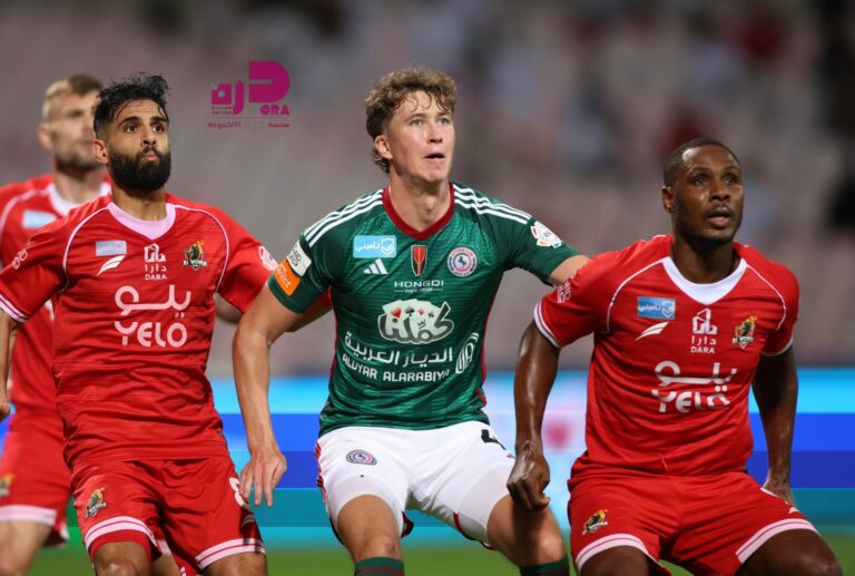 التعادل الإيجابي (2/2) يحسم مواجهة الاتفاق والوحدة في دوري روشن للمحترفين