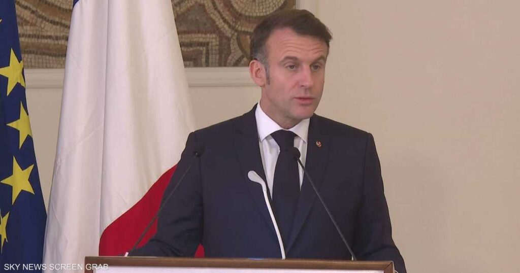 ماكرون يعلن استثمارات قياسية في الذكاء الاصطناعي بفرنسا