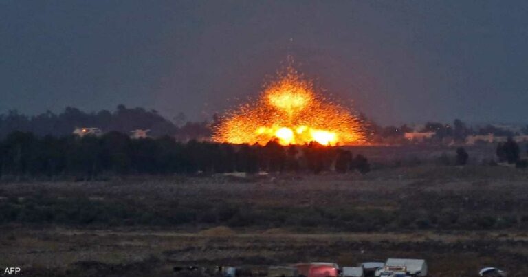 المرصد السوري: إسرائيل هاجمت مستودعات للذخيرة شمال درعا