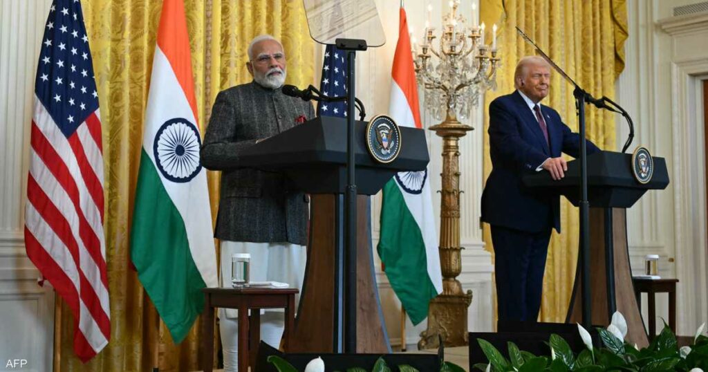 ترامب يشيد بمودي ويحذر من رفع الرسوم على السلع الهندية