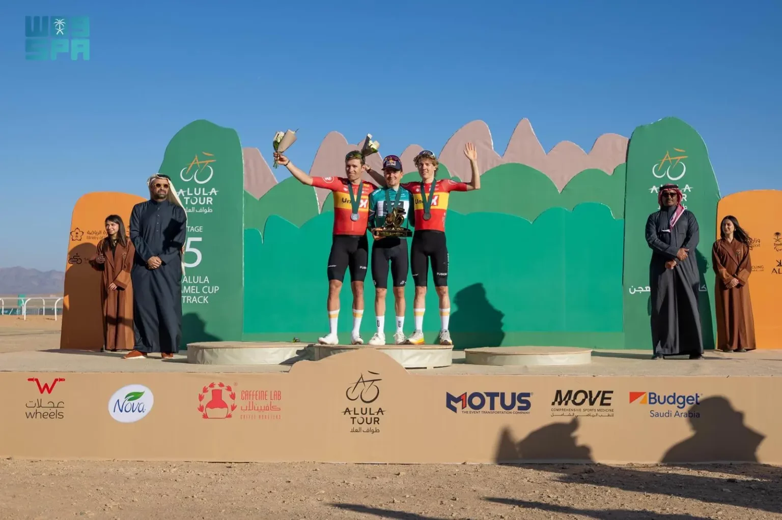 البريطاني “بيدكوك” يتوّج بلقب طواف العُلا 2025