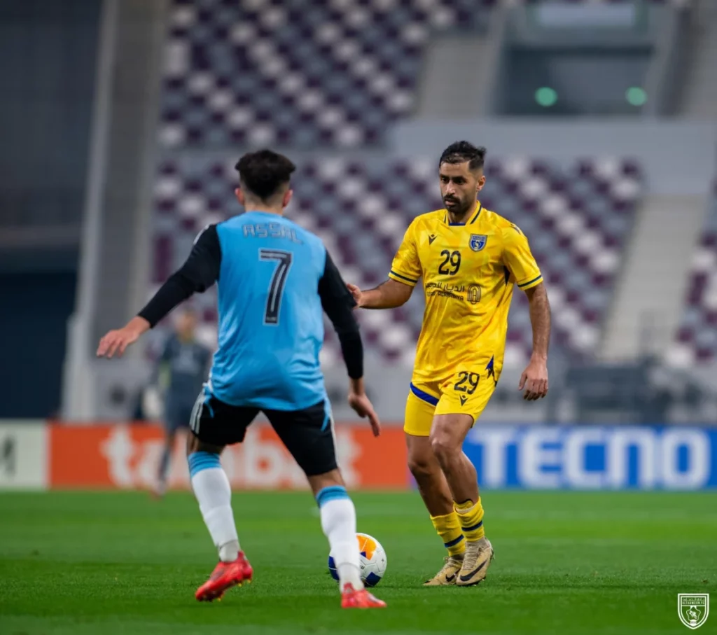 التعاون يتعادل مع الوكرة ويؤجل الحسم إلى الإياب في دوري أبطال آسيا 2