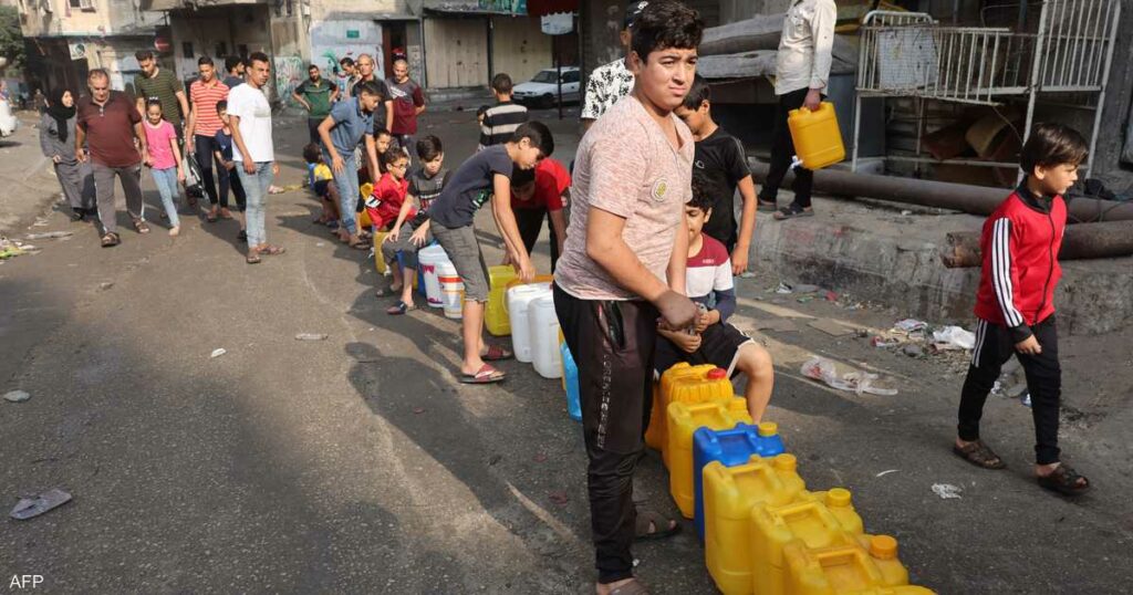 بعد قطع إسرائيل كهرباء المحطات.. أزمة مياه تهدد سكان غزة