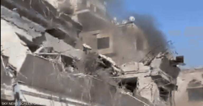 فيديو.. قصف إسرائيلي على موقع لحركة الجهاد في دمشق