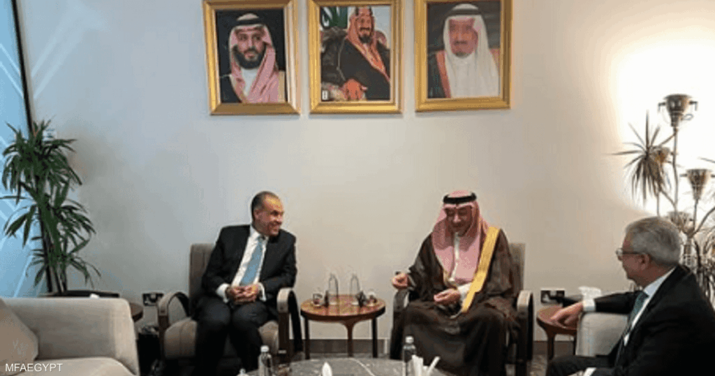 مشاورات "سعودية – مصرية" لدعم وتعزيز العلاقات الثنائية