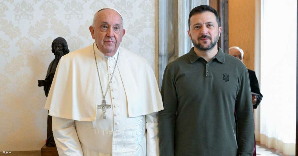 بسبب الأوضاع.. زيلينسكي يلمح لاحتمال عدم حضوره جنازة البابا