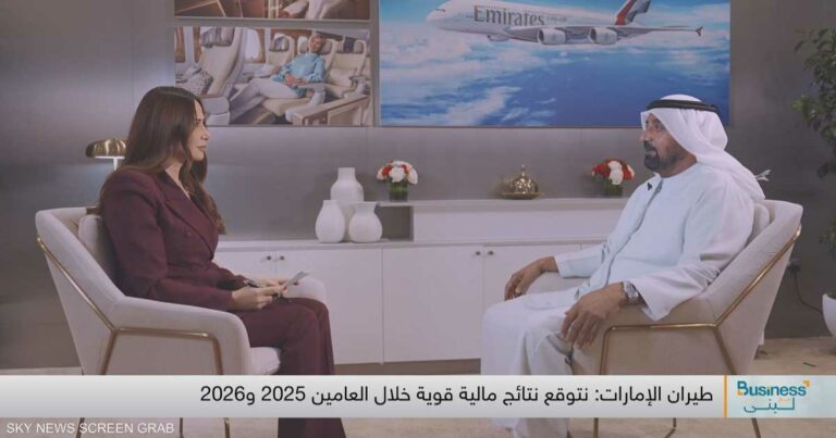 طيران الإمارات: نتوقع نتائج مالية قوية خلال 2025 و2026