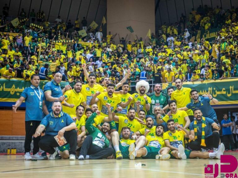 الخليج بطلاً لممتاز كبار اليد للمرة الثالثة على التوالي والـ 12 تاريخياً