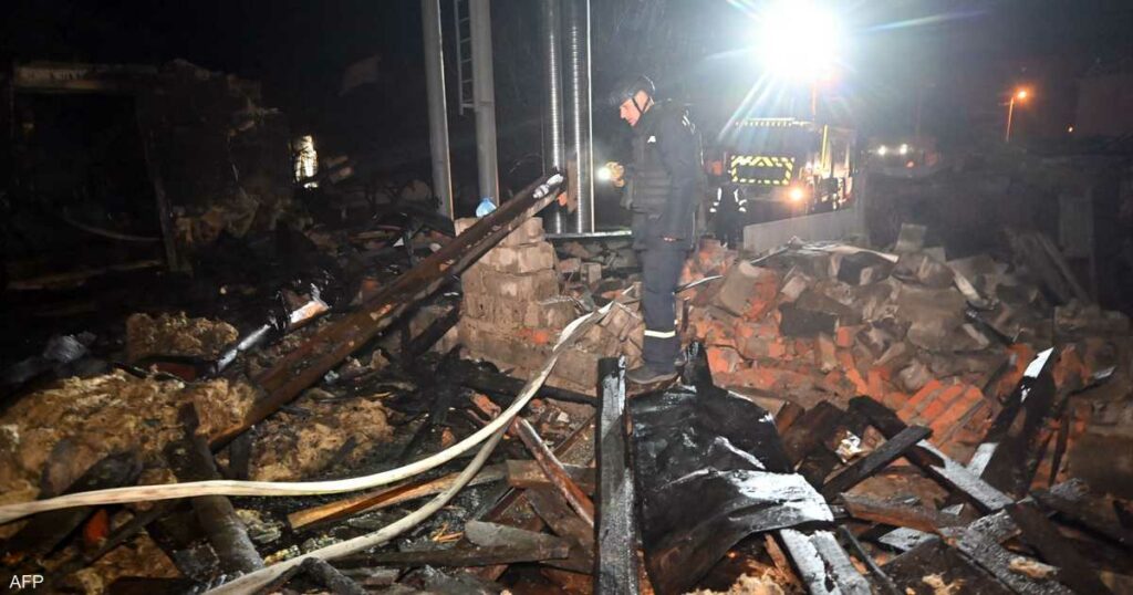 روسيا تشن هجوما بمسيرات يستهدف خاركيف شرقي أوكرانيا