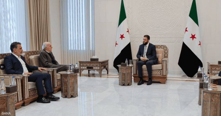 بيان للحزب الاشتراكي يكشف ما دار بين الشرع وجنبلاط