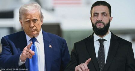 ترامب يلتقي الشرع في الرياض