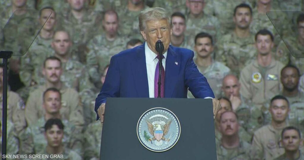 ترامب يعلن إنشاء "القبة الذهبية الأميركية"