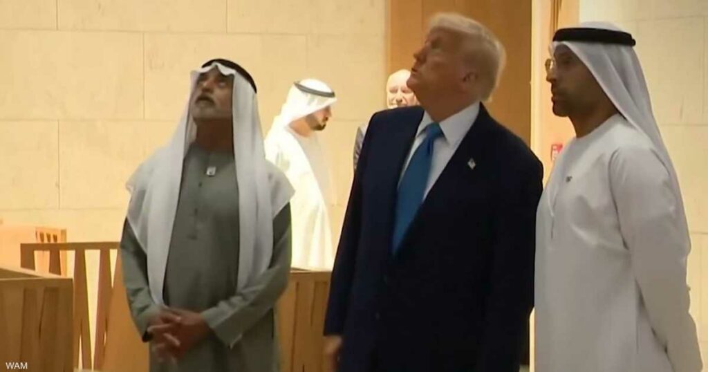 فيديو.. ترامب يزور بيت العائلة الإبراهيمية في أبوظبي
