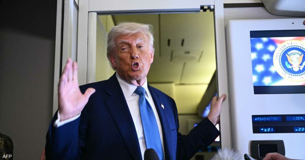 ترامب: لم استشر إسرائيل قبل الاعتراف بالحكومة السورية