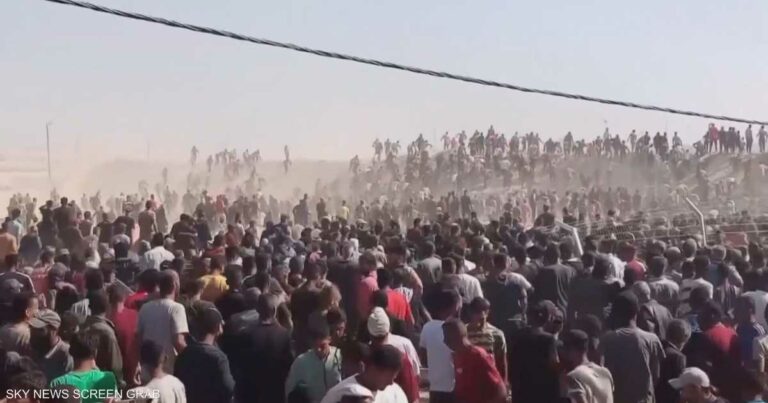 غزة الإنسانية: إيقاف توزيع المساعدات مؤقتا بسبب الفوضى