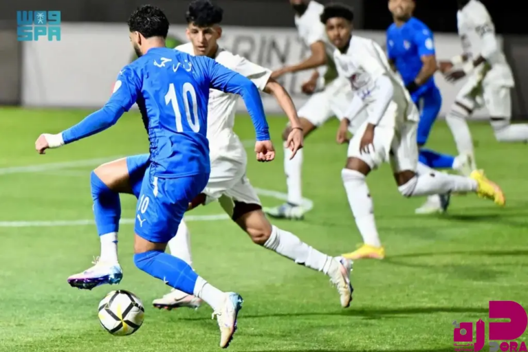 نادي نيوم يفوز على نظيره نادي الفيصلي بأربعة أهداف مقابل هدف