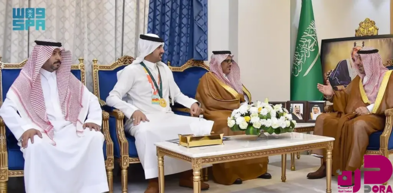 أمير نجران يُثمِّن حصول الفارس اليامي على الميدالية الذهبية بدورة الألعاب الشاطئية الخليجية