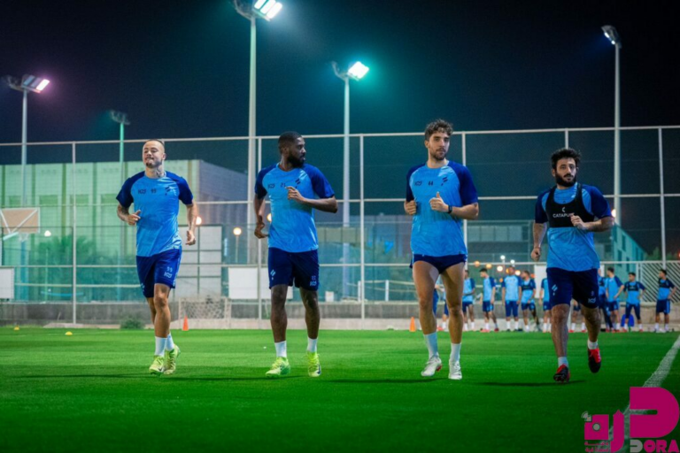 الفريق الفتحاوي يواصل استعداداته لمواجهة الهلال