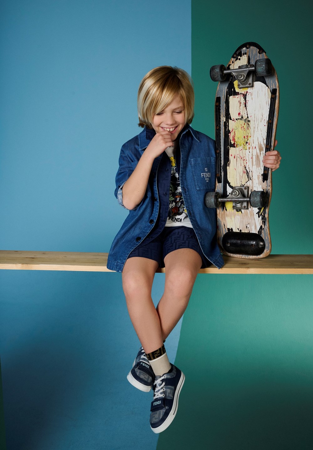 «FENDI Kids» لموسم خريف وشتاء 2025-2026.. قصّات أنيقة وخامات ناعمة