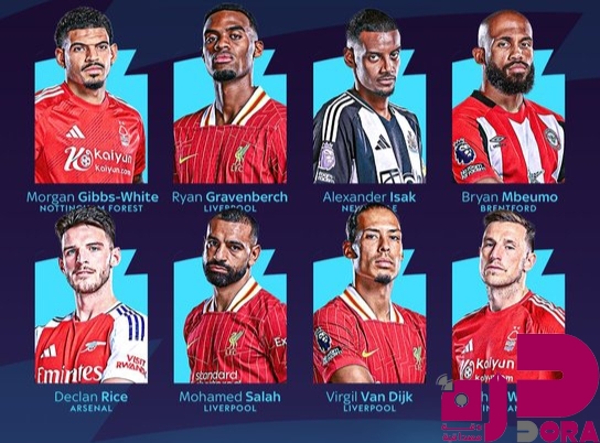 صلاح يتصدر قائمة المرشحين لجائزة الأفضل في الدوري الإنجليزي 2024/2025