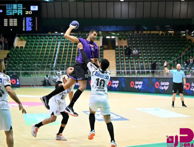 الهدى يفوز على الصفا في الجولة الثانية من بطولة نخبة كبار اليد