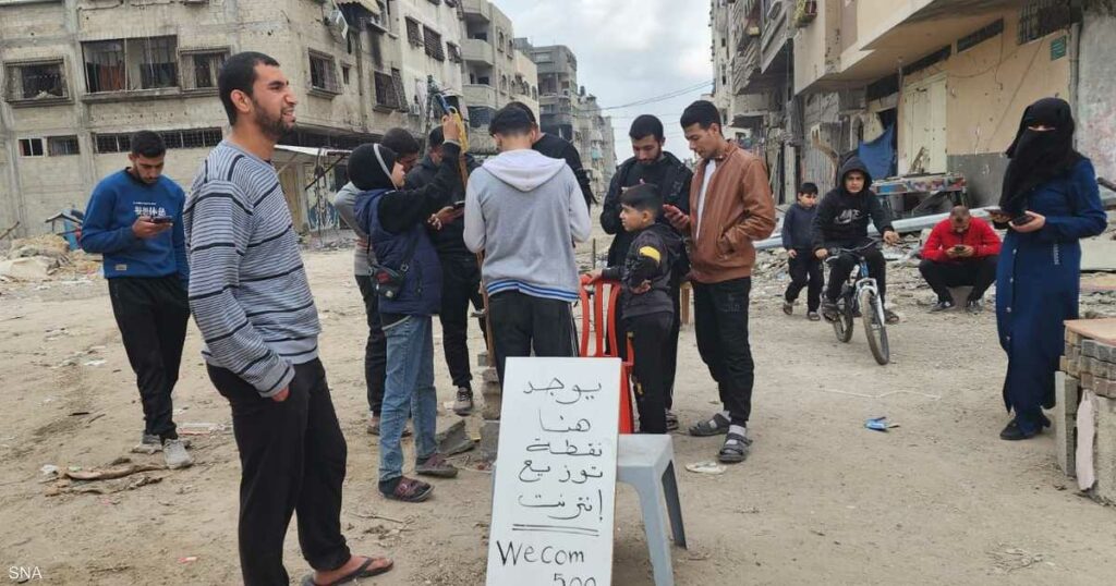 انقطاع كامل خدمات الإنترنت والاتصالات الثابتة في قطاع غزة