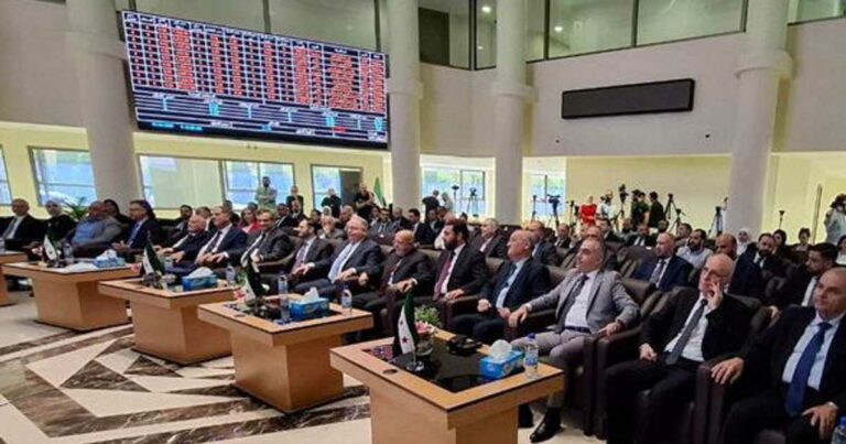 سوريا تعيد افتتاح سوق دمشق للأوراق المالية