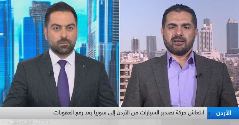 أبو ناصر: 9000 مركبة تم تصديرها من الأردن لسوريا خلال 5 أشهر