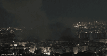 غارات إسرائيلية "عنيفة" على ضاحية بيروت الجنوبية