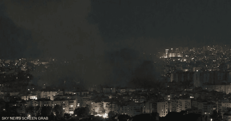 غارات إسرائيلية "عنيفة" على ضاحية بيروت الجنوبية
